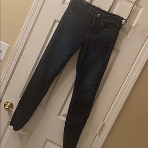 AE dark blue jeans jeggings